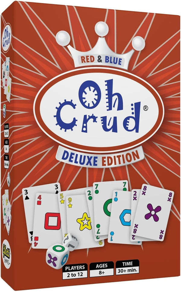 Oh Crud Deluxe Edition: A Trick-Taking Card & Dice Game for Adults