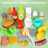 37PCS Playset Sets Shimirth Pretend Play Kitchen Accessories, Kids Kitchen Stainless Steel Play Pots and Pans for Kids