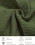 28" 52" (46C-10) Olive Green Baby Crib Sheets, Soft Muslin Baby Crib Sheets for Standard Crib Mattress, x Neutral