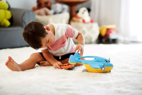 Green Toys Blue Cargo Plane, 1 EA, Blue