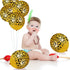 Gejoy 36 Pcs Cheetah Balloons, 12 Inch Leopard Print Balloons for Cheetah Zoo Theme Birthday Party Supplies