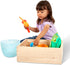 Melissa & Doug Sunny Patch Seaside Sidekicks Sand Baking Set - Beach Toy for Kids Ages 3+