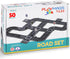 Playmags Magnetic Tiles Road Set - 50 Pcs STEM Educational Construction Toy