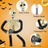 4 Pack Halloween Stretchy Skeleton Fidget Toys for Kids, Sensory Pop Tube Toddler Toys for Halloween