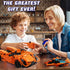 WISEPLAY STEM Kits for Kids Age 8-10 - 421 pcs RC Car Kits to Build, Engineering Toys for Ages 8-12
