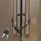 Urban August Child-Proof Refrigerator Lock for Kids & Adults, Lock for French Door Fridge and Cabinet (Regular, Black)