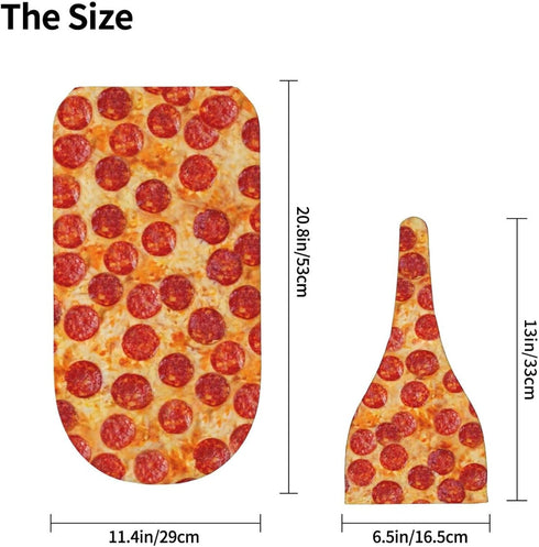 Burrito Pizza Baby Stuff Newborn Swaddle Blanket with Beanie Set, Soft and Stretchy Baby Blanket Swaddle Sack for Boy