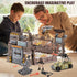 fisca Military Toys Set, Army Base Playset with Soldiers, Vehicles, and Gear for Kids 3+ Year Old