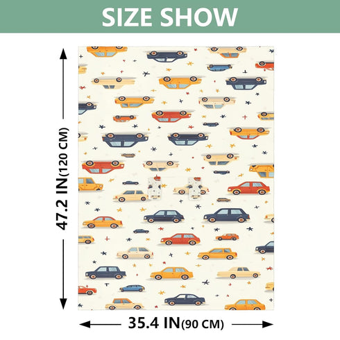 Dalzium Cars Car Seat Cover Baby, Carseat Canopy Cover for Girl Boy, Breathable Baby Carrier Cover Stroller Sun Shade