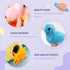 2-PCS Chicken Plush Wind Up Toys - Wind Up Easter Toys for Kids and Toddlers, Soft Kawaii Baby Chick Toys