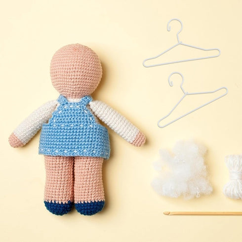 EXCEART 20 Pcs Metal Doll Clothes Hanger, Doll Outfit Hanger Accessories for Wardrobe Doll Clothes Gown Dress Outfit