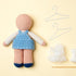 EXCEART 20 Pcs Metal Doll Clothes Hanger, Doll Outfit Hanger Accessories for Wardrobe Doll Clothes Gown Dress Outfit