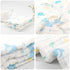 2 Pack, 100% 35"x35" T0405 babygoal Baby Bath Towel Muslin Cotton Hooded Towel for Newborn,Toddler,Infant, Absorbent