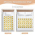 siphylline Summer 52" 34" Minimalist Sunflower Floral Extra Large Resuable Changing Pad Covers Soft Absorbent Diaper