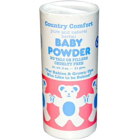 Country Comfort , Baby Powder, 3 oz (81 g) - 2pc
