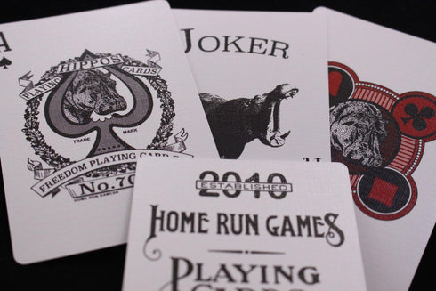 Hippos No.707 Playing Cards