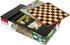 365 6+, 1-8 Games - Traditional Strategy Board & Card Games, Tin Storage Container, Game for Each Day of Year, Family