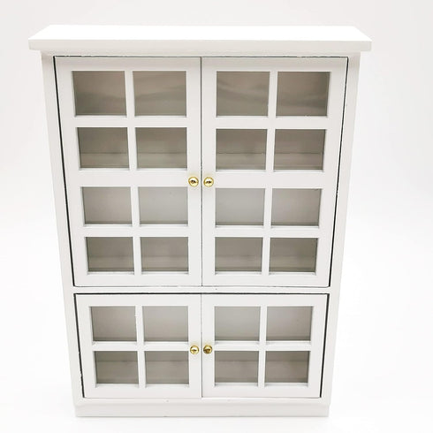 SXFSE Accessories,1:12 Dollhouse Decoration Dollhouse Furniture Miniature Bookshelf Cabinet Living Room Pretend Toy