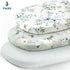 Set 3 Pack, Stretchy Ultra Soft Fitted Bassinet Sheet Universal Fit for Bassinets Baby Cradle Moses Basket Oval