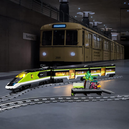 LIGHTAILING Light Kit for Lego 60337 Express Passenger Train - Led Lighting Compatible with Lego Building Blocks Model