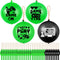 32 Pcs Video Game Punch Balloons, Pixelated Punch Balls for Fun Games, Birthday Party Favors Supplies, Goodie Bag