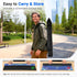 32.4" 32.4" Mahjong Mat for Table with Carrying Bag, x Non-Slip Neoprene Mahjong Mat with Rules, Noise-Reducing Gaming