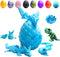 TJYZGXQ 5pcs12" 3D Printed Dinosaur Eggs,Dragon Egg,Crystal Dragon Toys,Snake Eggs, T RexAnimals,Fidget Toy,Desk