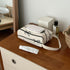 REDYY Pack Sturdy Cotton Wet Wipe Storage Quilted Bowknot Stripe Designs Soft Travel Tissue Holder for On The Way Moms