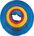 Pacific Play Tents Kids Find Me Multi Color 6 Foot Crawl Tunnel - Red, Yellow & Blue, 6'L x 19"T