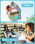 sopkdey Set Pacifier Case, Holder for Traveling Baby Essentials - BPA Free