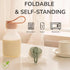 2-Pack 8 oz Platinum Silicone Milk Storage Bags for Breast Milk | Leak-Proof Self-Standing |Reusable Food Pouches|