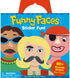Peaceable Kingdom Funny Faces Reusable Sticker Tote