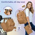 Backpack, Pack RUVALINO Diaper Bag Multifunction Travel Maternity Baby Changing Bags, Large Capacity, Waterproof
