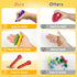 18 1-3, Set 4-8, Mocoosy Colors Jumbo Crayons for Toddlers Mess-Free Washable Crayon with Coloring Book for Kids Ages