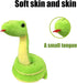 Ice King Bear Plush Toy - Lifelike Green Snake Stuffed Animal (Standing)