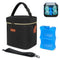Mancro Breastmilk Cooler Bag Travel, Fits 4 Baby Bottles Up to 9