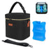 Mancro Breastmilk Cooler Bag Travel, Fits 4 Baby Bottles Up to 9