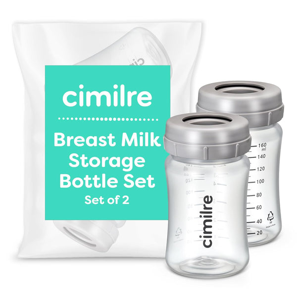 Breast Milk Storage Bottle Set, Breastmilk Storage Set with Milk Storage Bottles,