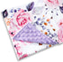 30'' x 40'' Baby Blankets, Super Soft Floral Minky Toddler Newborn Blanket for Boys Girls, Double Layer, Crib Receiving