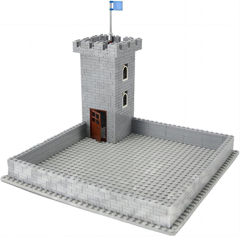 Classic Building Bricks, 340 Pcs Masonry Profile Wall Blocks, Compatible with Major Brands Parts and Pieces, Creative