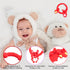 JDSTY 0-6 Valentine Teething Toys, Silicone Baby teethers Months Easy for Little Hands to Hold, Cupid and Heart Rabbit