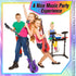 24 Set 12 12 1 Pcs Colorful Inflatable Instruments Rock Star Toy Including Pcs Plastic Microphones, Inflatable Guitars