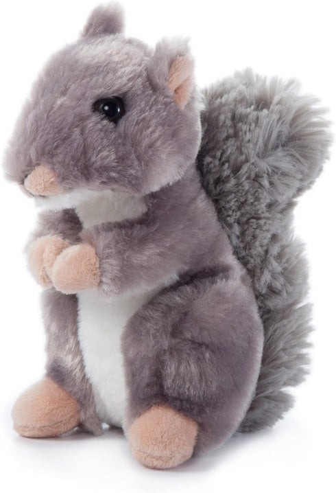 The Petting Zoo 6" Squirrel Plush Toy - Stuffed Animal Gifts for Kids, Wild Onez Babiez Wildlife