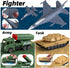 Kaelinda 4-7 6-8 8-12, Playset Army Men Action Figures, Army Toys for Boys Age Toy Soldiers Including Military Action