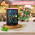 2 Packs LCD Writing Tablet, 8.5 Inch Colorful Doodle Pads for Kids 3-6 Years, Educational Travel Game Toys, Pink+Blue