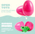 12Pcs 3D 8+) JOYIN Prefilled Easter Eggs with Mini Animals, Magic Toy, Easter Basket Stuffers for Boys & Girls, Easter
