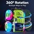 2-4 3-5,Boy 3-6,Toy 1-3,Jam 1-3 iValea Monster Trucks Toys for Toddlers Boys: Light-up Wheels for Kids Age Years