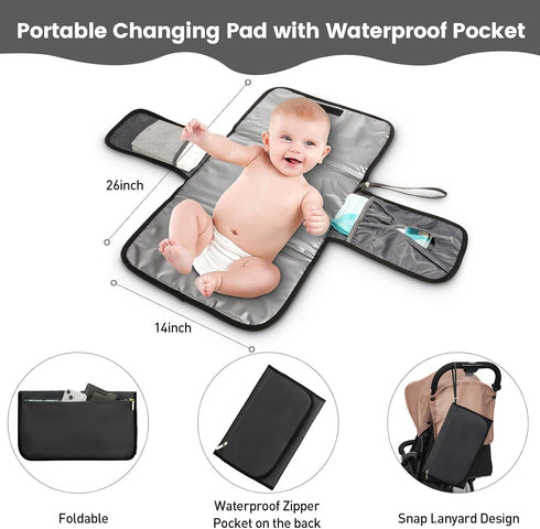 Backpack 15.6 inch LOVEVOOK Baby Diaper Bag,Waterproof Diaper with USB Charging Port for Bab, Large Capacity Fit
