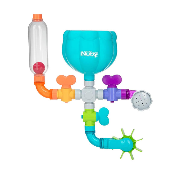 Nuby Wacky Waterworks Pipes Bath Toy, Interactive Features for Cognitive Development