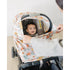 Konssy Baby Car Seat Covers- Multi-use Carseat Canopy for Babies, Stretchy Infant Carseat Cover Boy, Shower Gifts